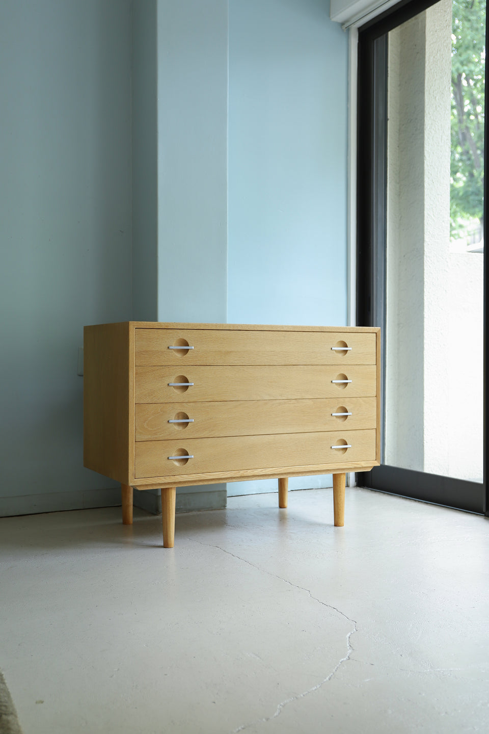 ハンス・J・ウェグナー チェスト オーク材 デンマークヴィンテージ