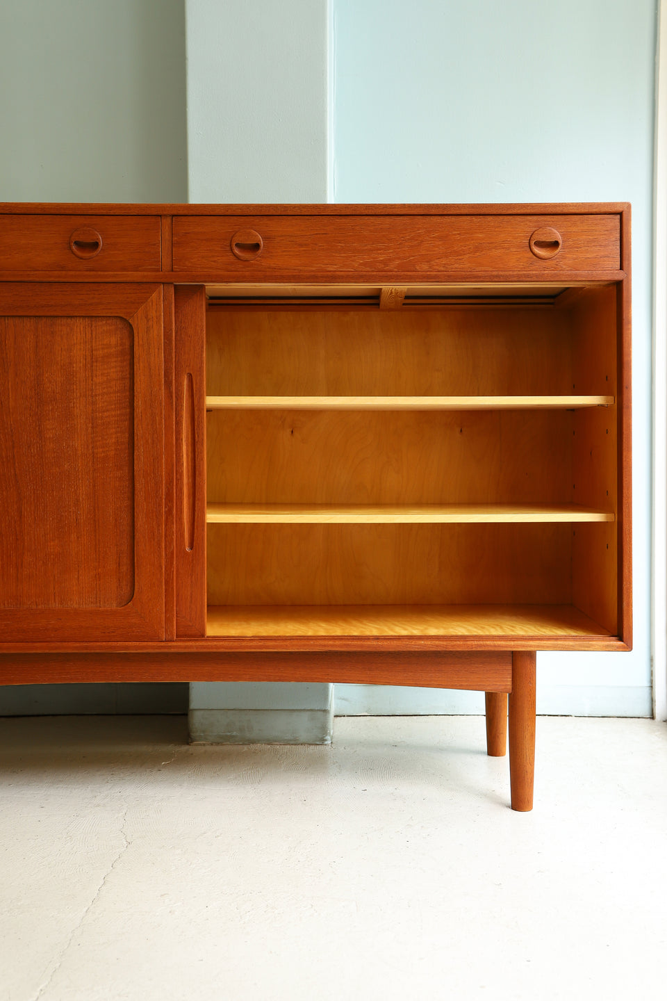 デンマークヴィンテージ ハイサイドボード 北欧家具/Danish Vintage