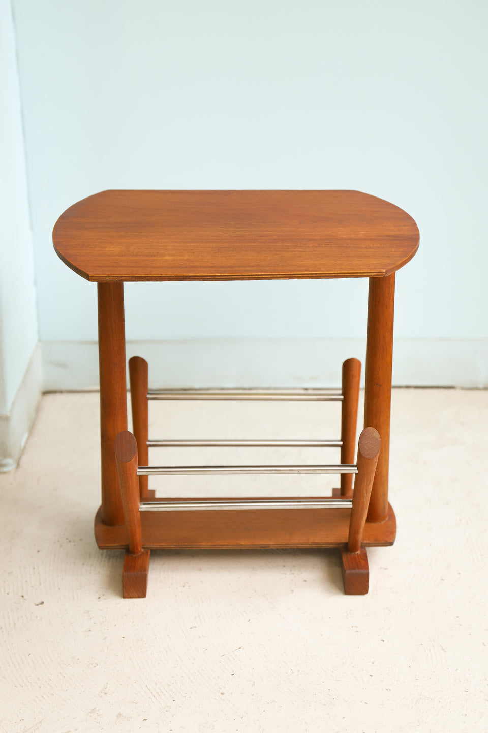 サイドテーブル 60年代 デンマーク製 ミッドセンチュリー マガジン