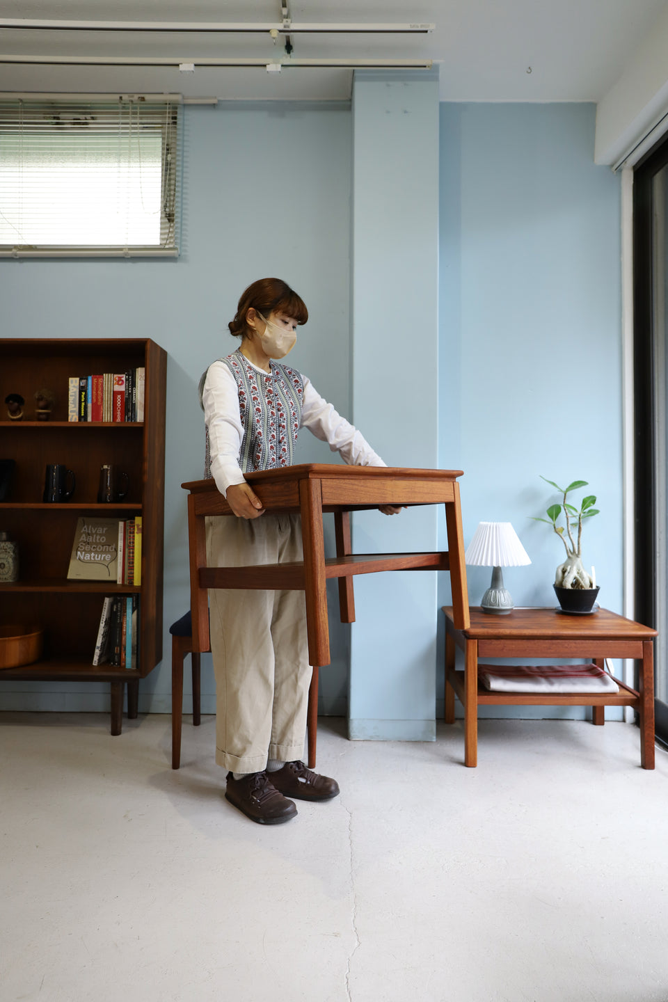 オールドマルニ サイドテーブル ジャパンヴィンテージ/Japanese