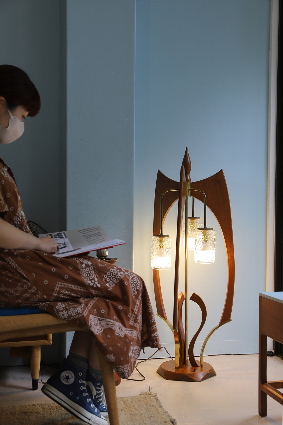 サッシャブラストフ プードル 陶器 ミッドセンチュリー ビンテージ 50s