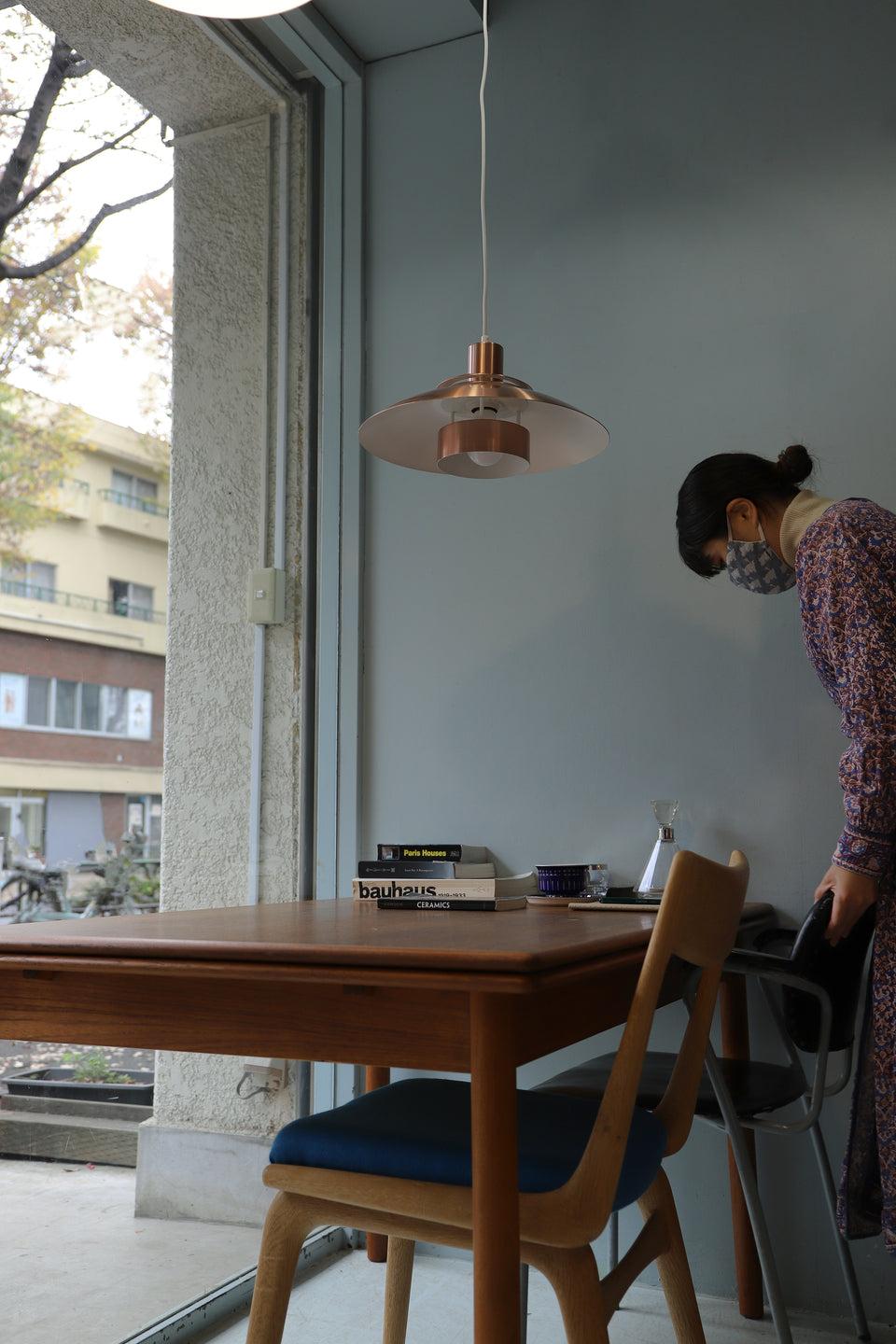 デンマーク 北欧ビンテージペンダントランプ JEKA DENMARK製