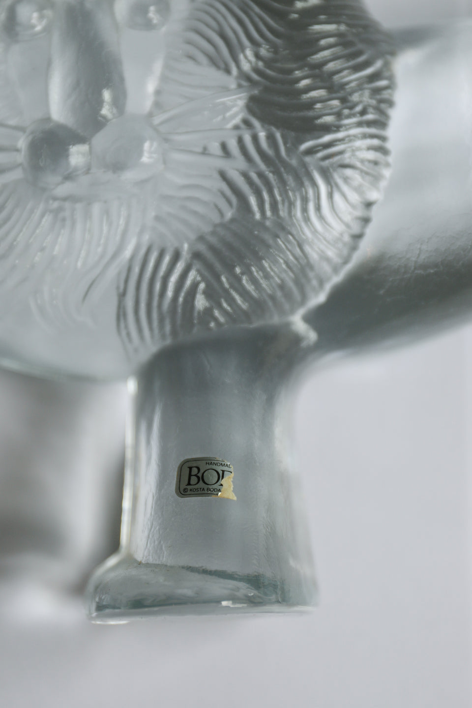 コスタボダ Zooシリーズ ライオン ガラス オブジェ 北欧インテリア