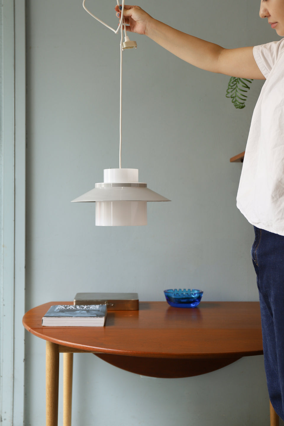 70sヴィンテージ デンマーク製 Lyfa ペンダントライト 日本仕様 70s