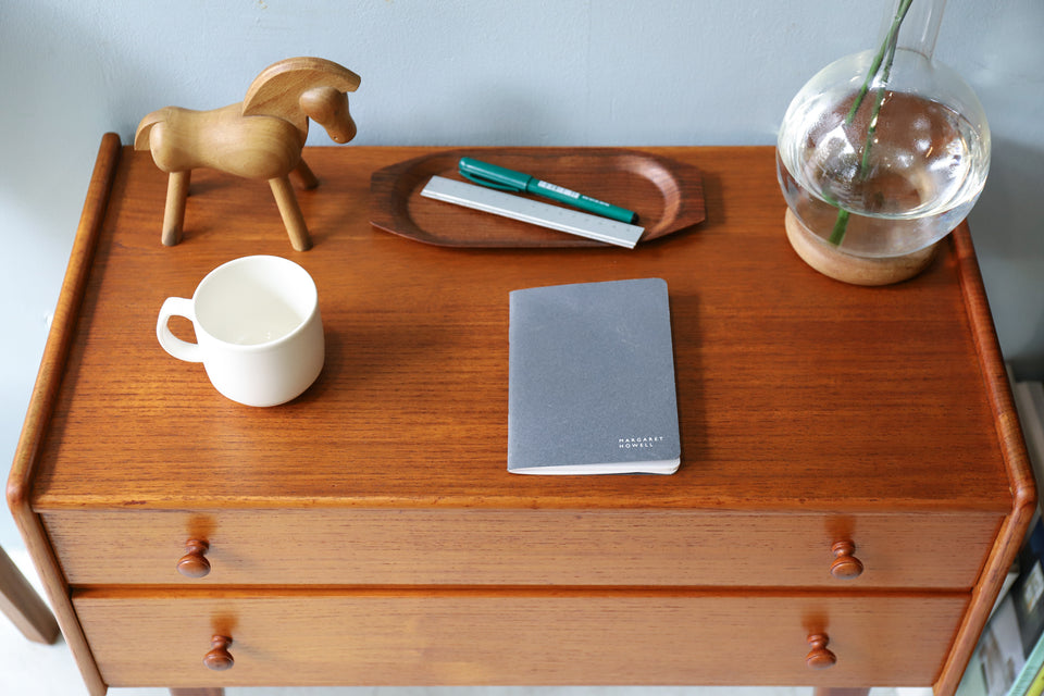 デンマーク ヴィンテージ サイドチェスト サイドテーブル チーク材