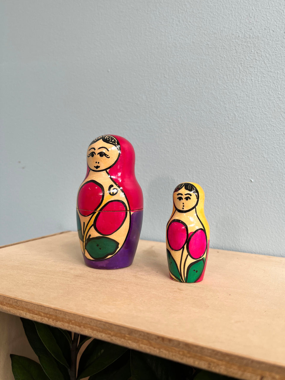 ヴィンテージ マトリョーシカ インテリア雑貨 レトロ 置物/Vintage