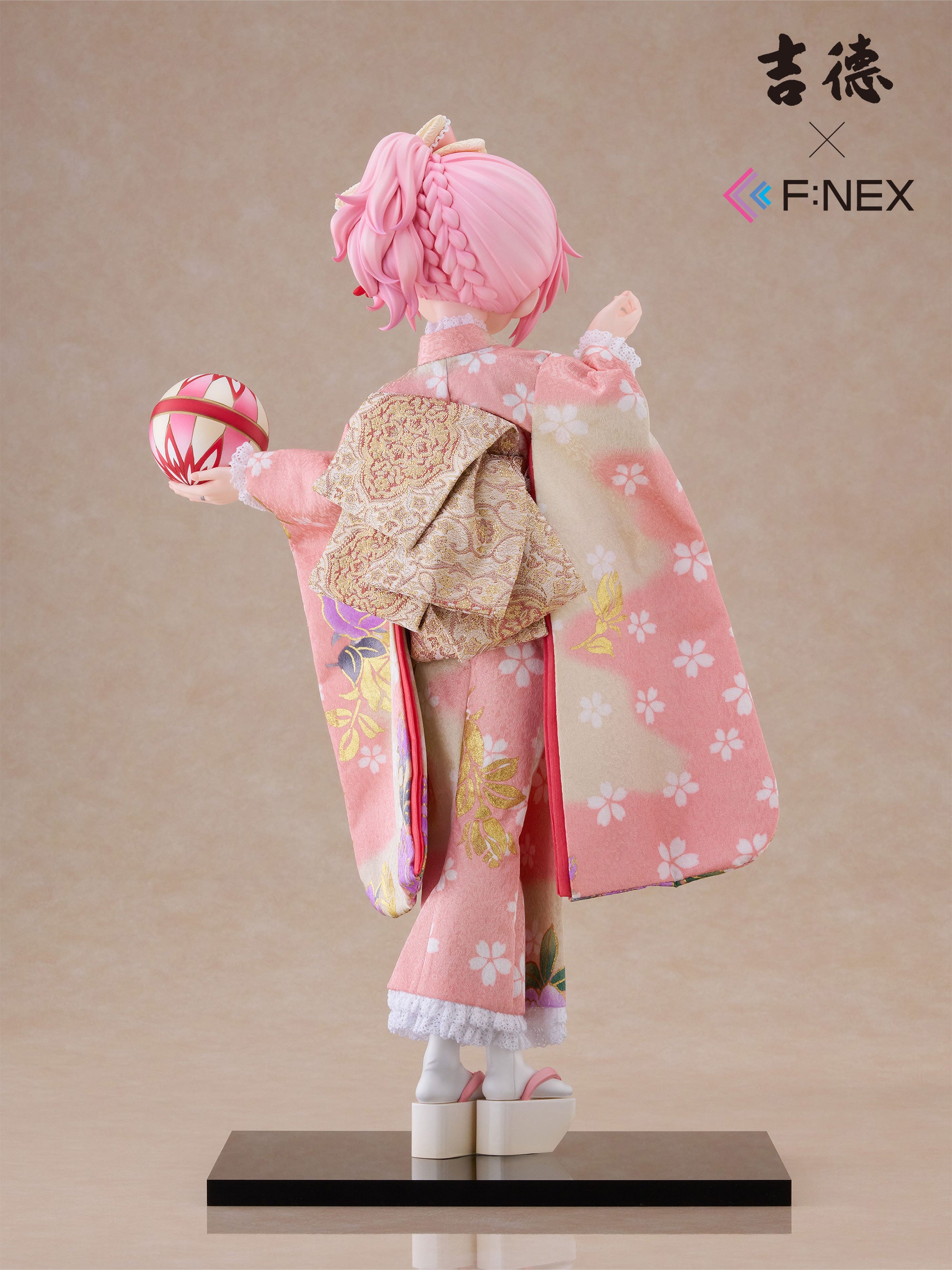 吉徳×F:NEX 鹿目まどか・暁美ほむらセット -日本人形- 1/4スケール