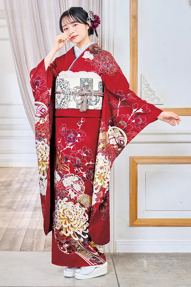 成人式振袖カタログ(E-4702) | 成人式の振袖レンタル・振袖購入・ママ