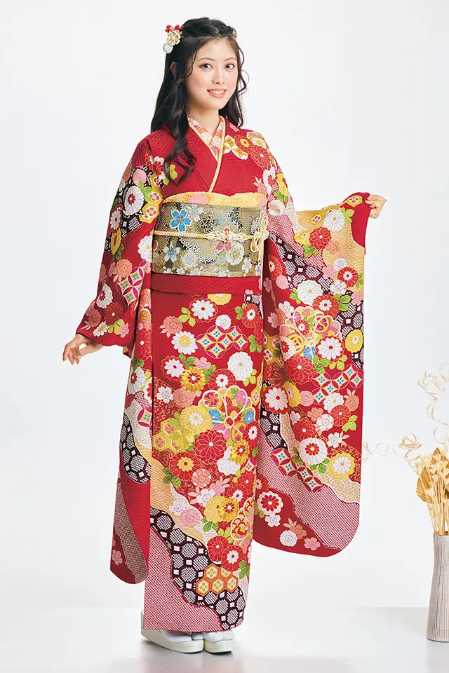 成人式振袖カタログ(I-3427) | 成人式の振袖レンタル・振袖購入・ママ