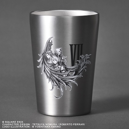FINAL FANTASY Ⅶ REMAKE INTERGRADE CUP COFFEE TUMBLER BOOK SILVER