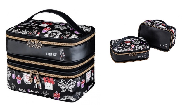 ANNA SUI COLLECTION BOOK 2つに分かれるバニティポーチ ＜セブン限定