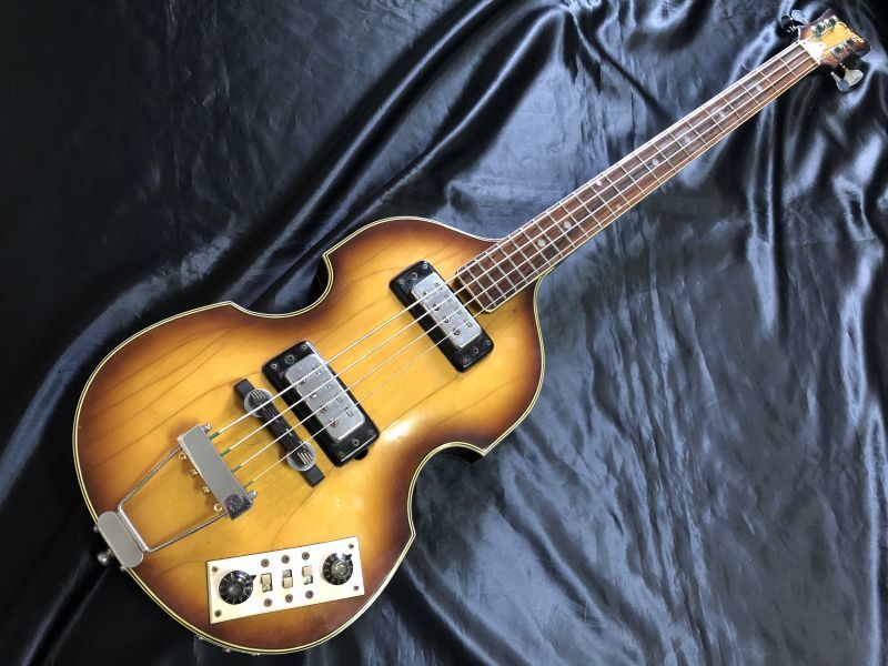 Greco バイオリンBASS VB300 1972年製 ☆ソフトGIGケース付 Greco