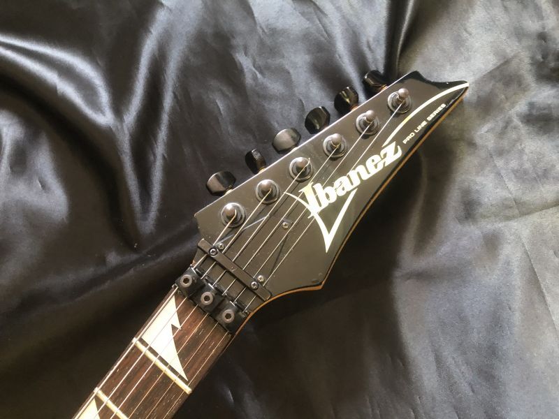 Ibanez PL7521 pro line seriesブラック エレキギター Ibanez PL7521