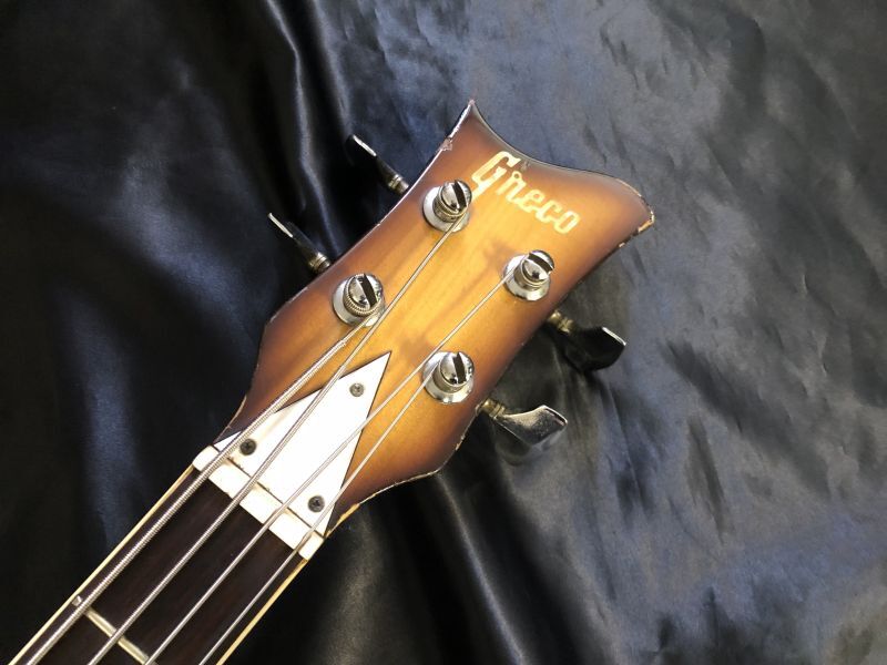 ジャパンビンテージ Greco バイオリンベース ジャンク品 ジャンク