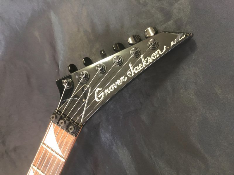 Grover Jackson / Soloist Black / スルーネック仕様 MF.Line - HR/HM