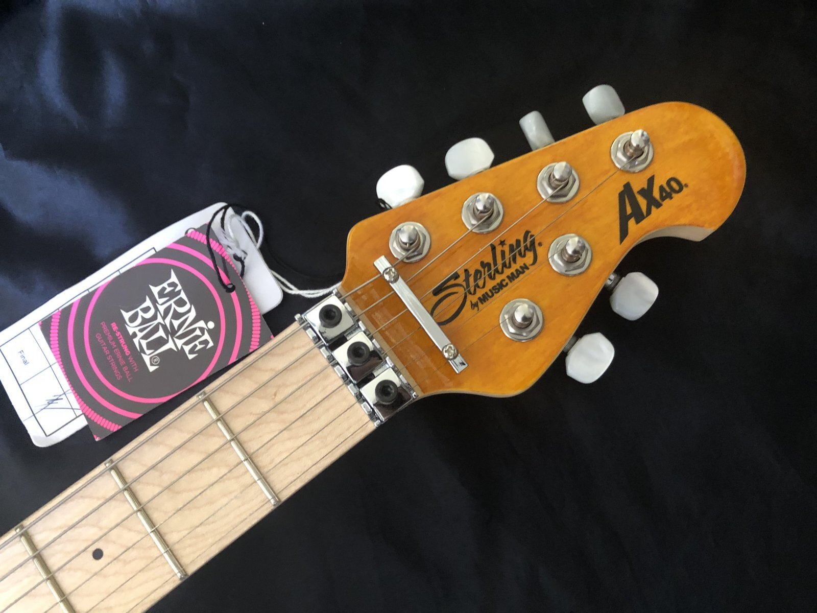 Sterling by Musicman / AX40 AXIS Transparent Gold（新品・送料無料