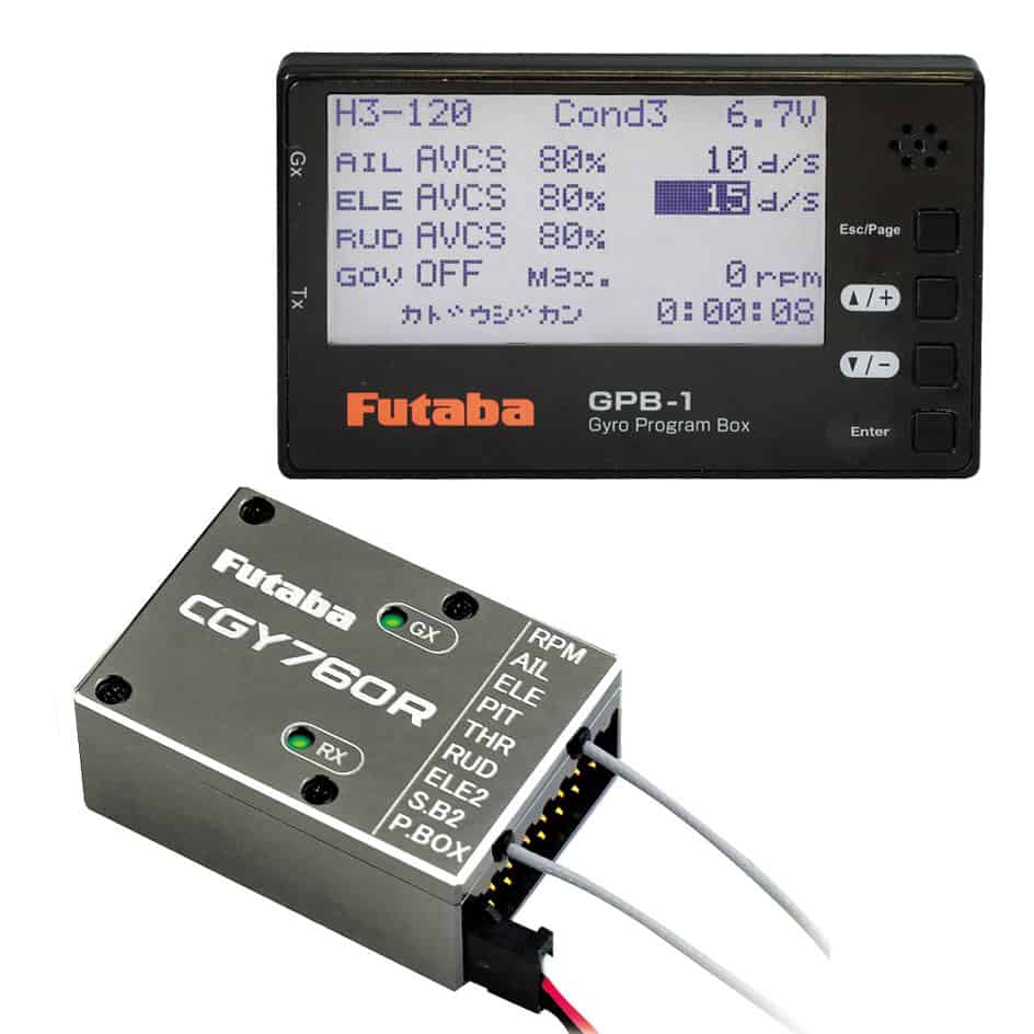 CGY760R Helicopter 3D/F3C Flight Control Gyro – FutabaUSA