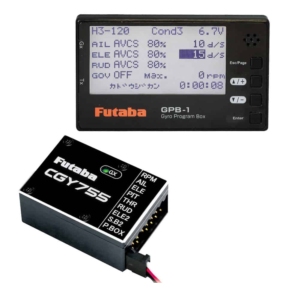 CGY755 Helicopter 3D/F3C Flight Control Gyro – FutabaUSA