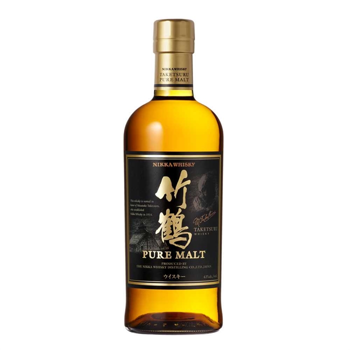 竹鶴 Nikka Taketsuru Pure Malt Whisky (Black Label) 700mL - gccwines