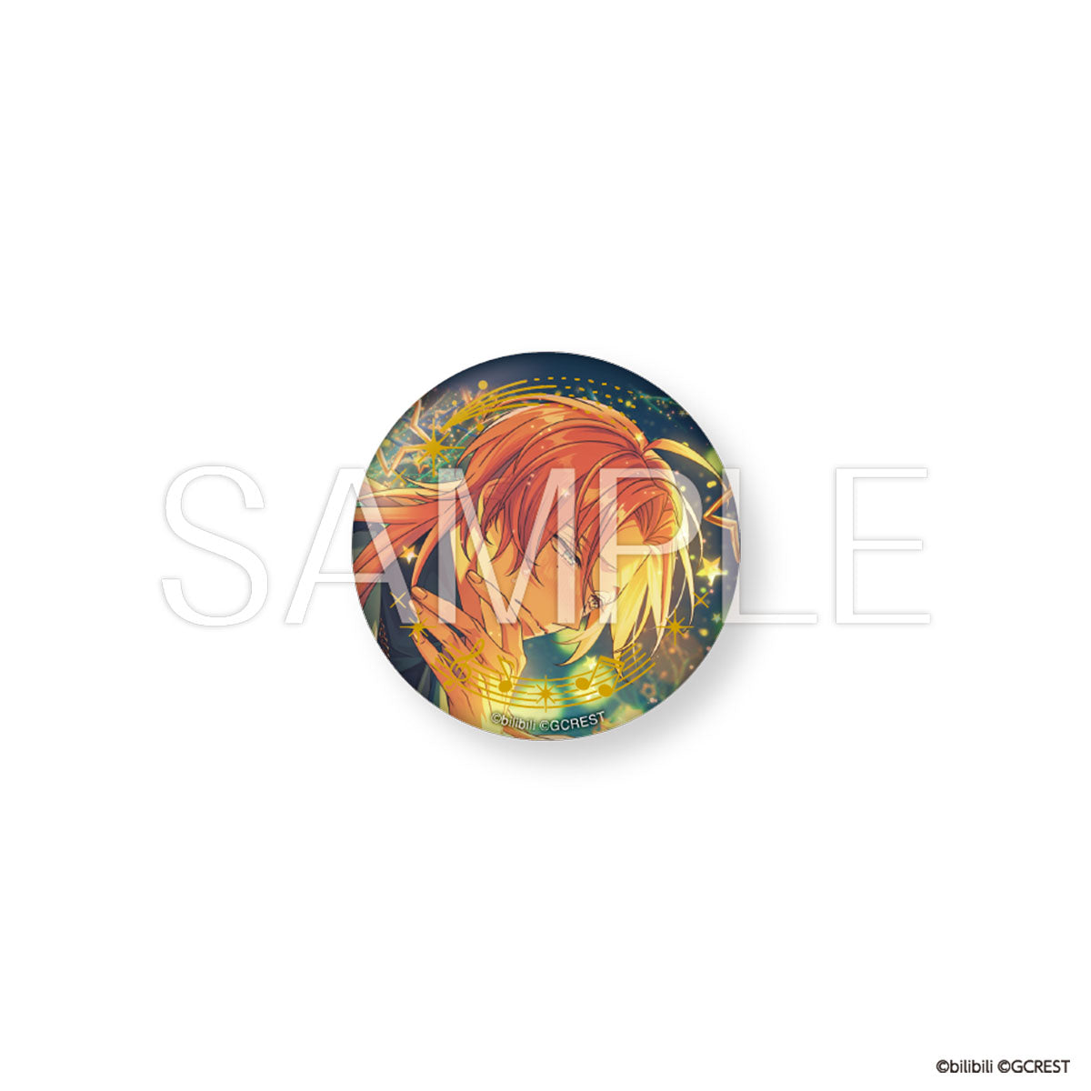 ゆめくろ エミリオ 箔押し缶バッジ 月覚醒 63点 ゆめくろ エミリオ