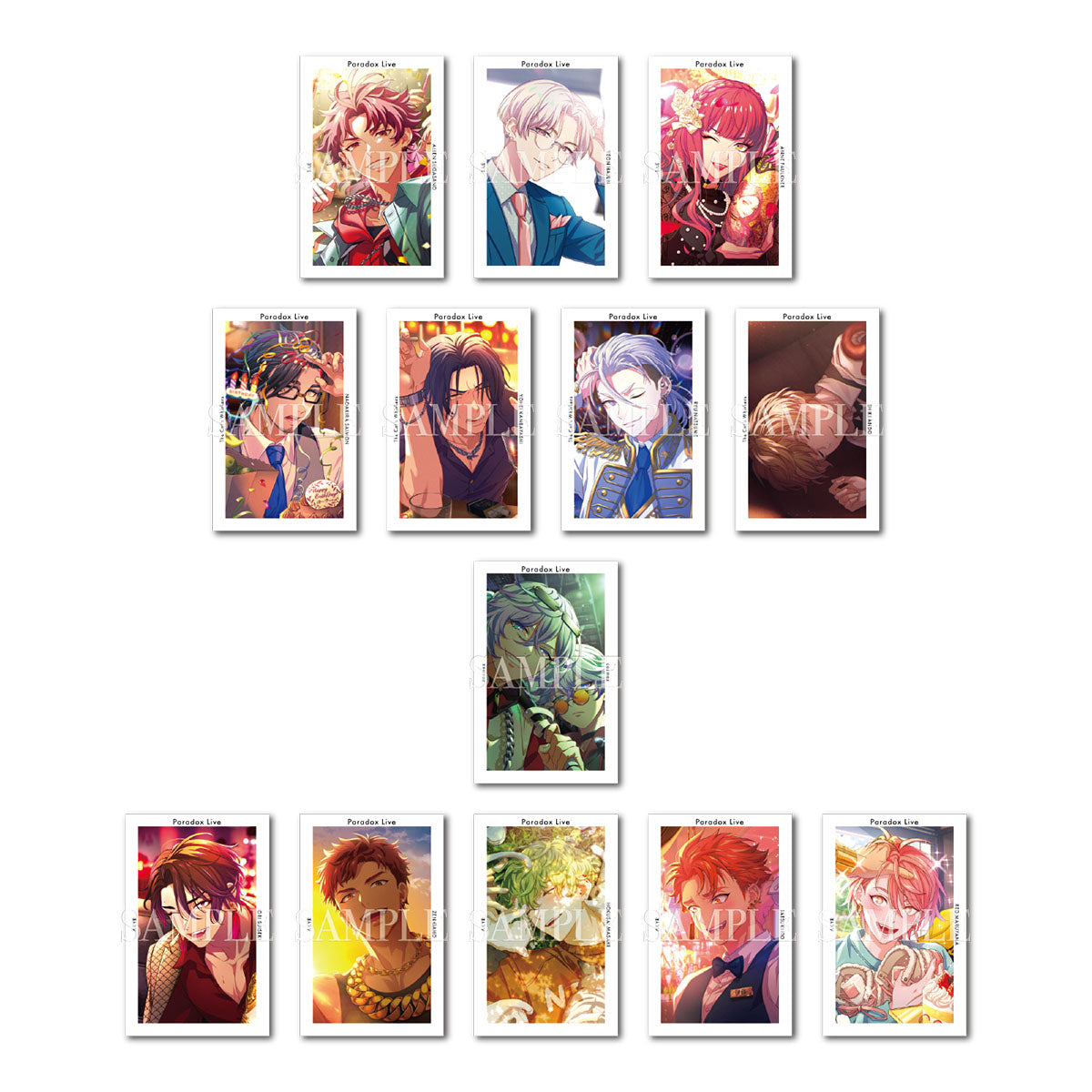 パラライ ロクタ gプリ 90枚纏め Paradox Live 2024年6月10日発売