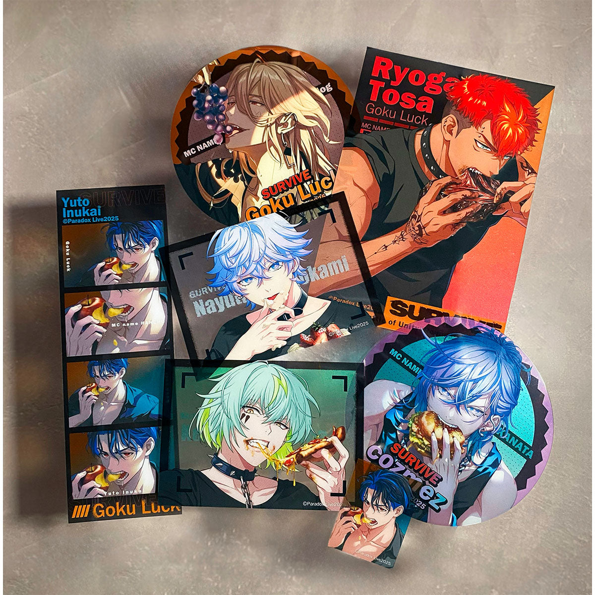 Paradox Live SURVIVE クリアカードシート – GCRESTORE ジークレストア