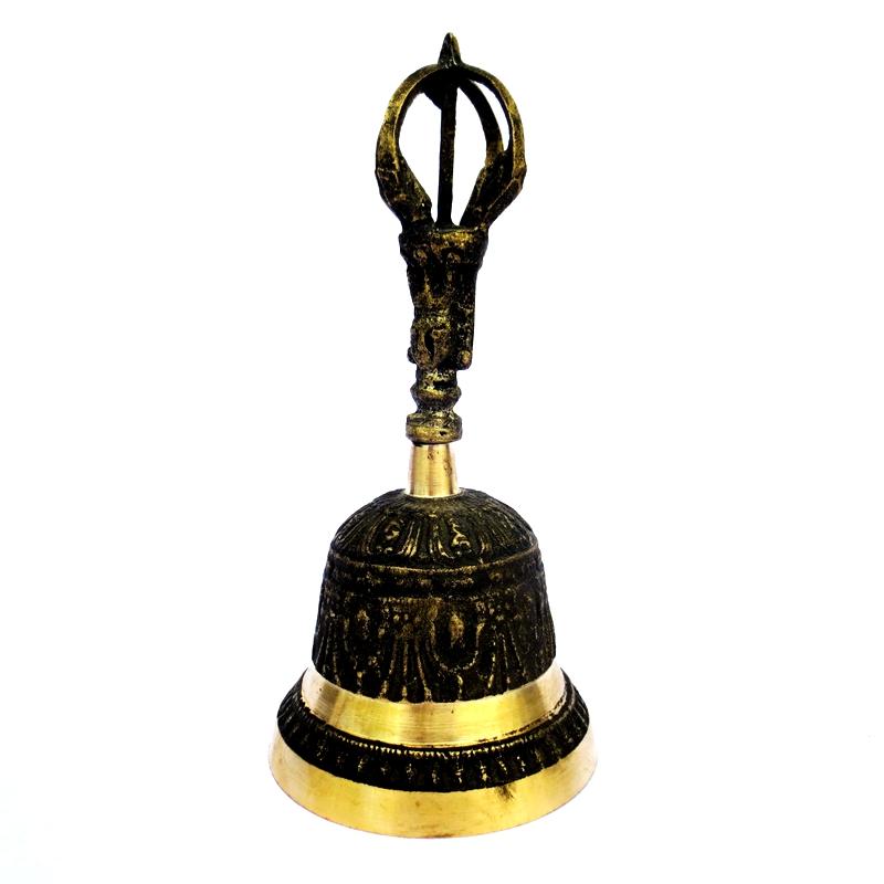 銅製 雨漸耳紫微諱八卦鈴 八卦太極鈴 鎮宅辟邪 開運 風水 招財 置物