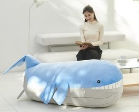 ポケモン」より、ホエルオーの巨大ぬいぐるみが登場！ 1/10スケール