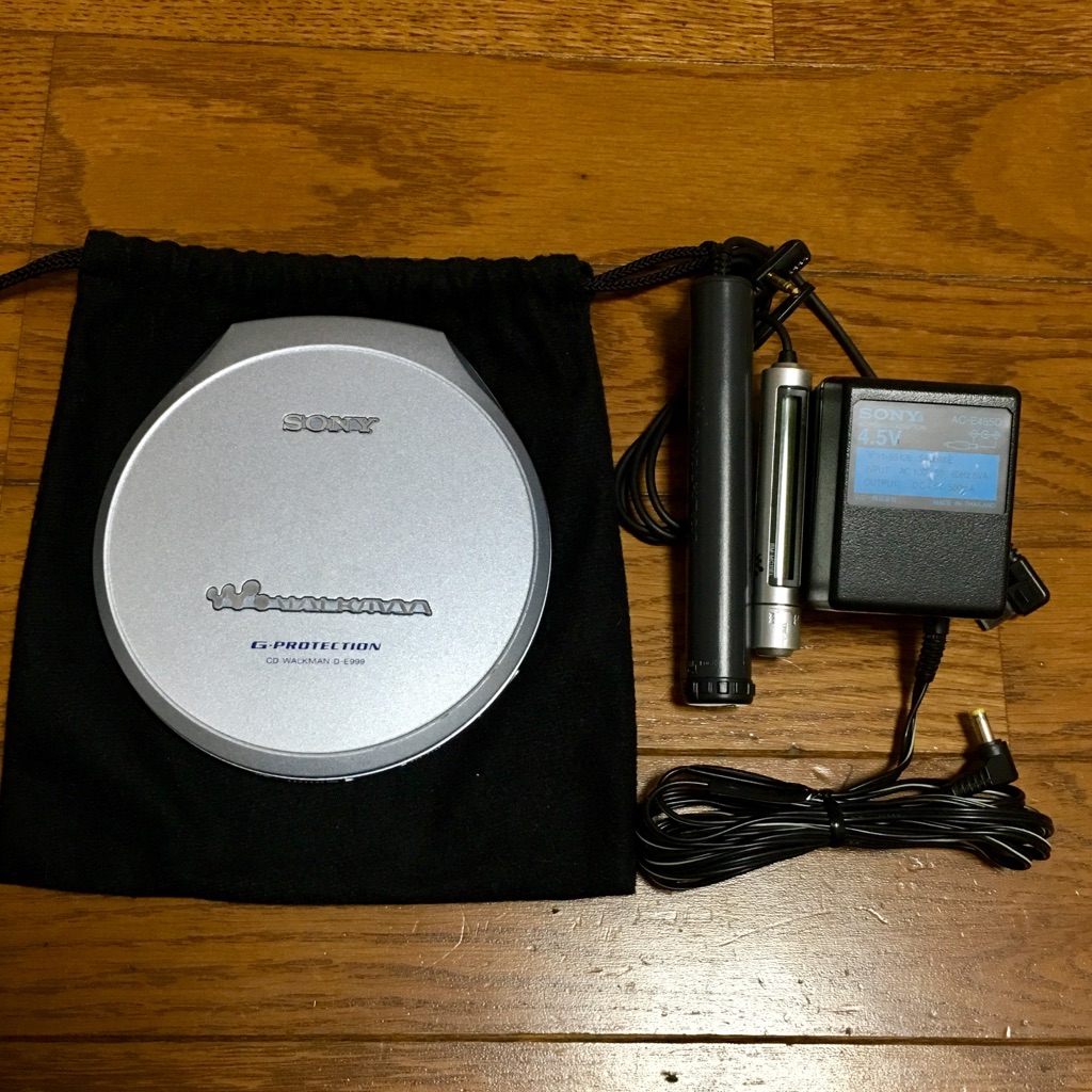 希少】SONY CDウォークマン D-E999 リモコン付き 動作確認済み Yahoo