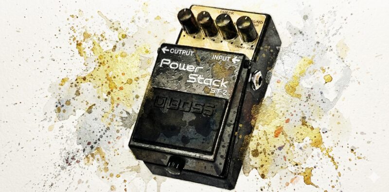 BOSS ST-2レビュー｜スタックアンプを足元に。アンプライクな名機を再