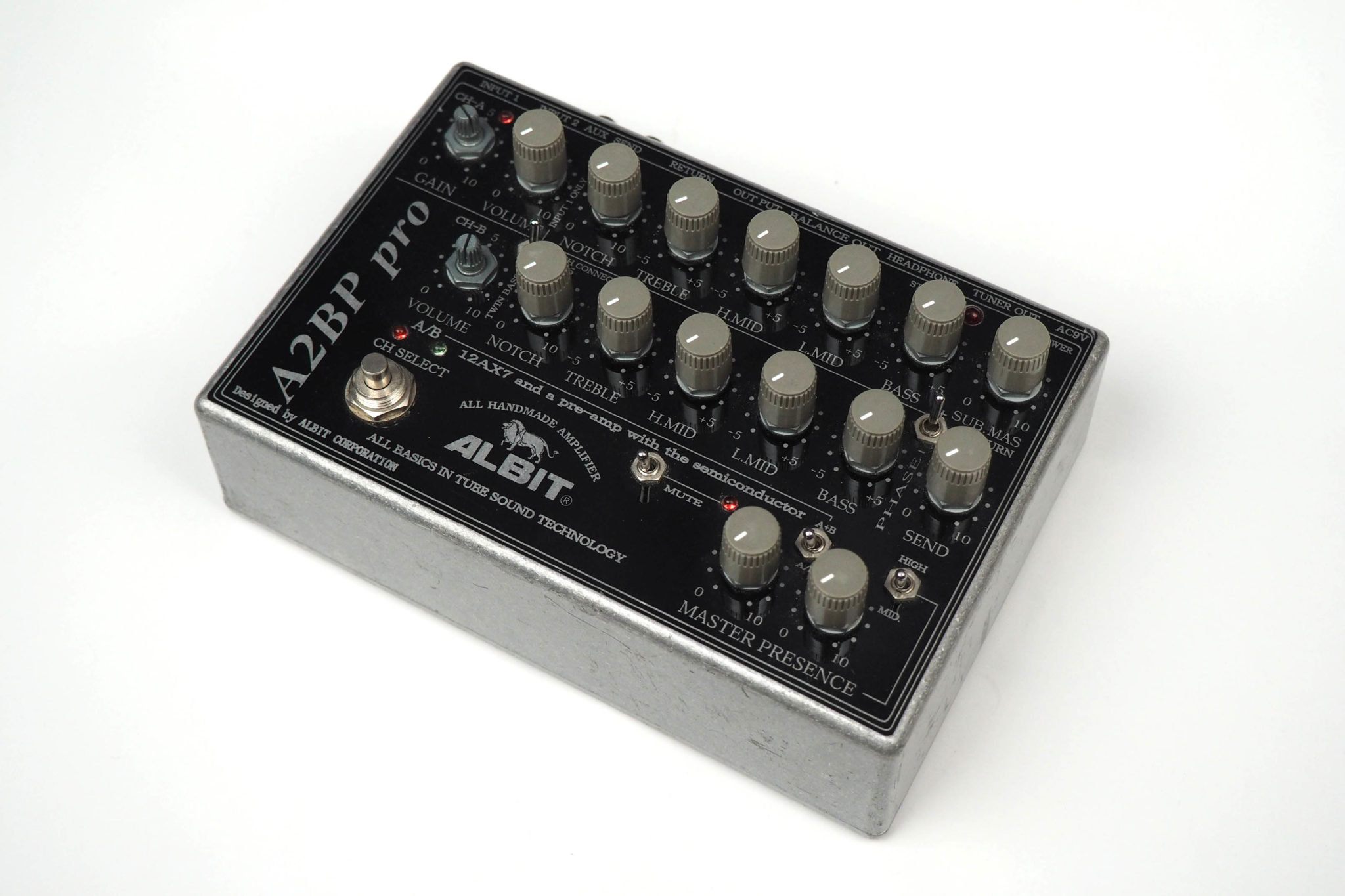 ALBIT A2BP Pro MARK II 2CH BASS PRE-AMP 【公式通販】