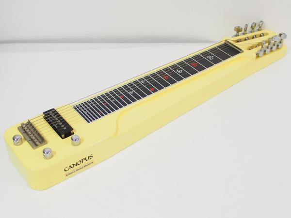 美品」CANOPUS カノウプス8弦スチールギター 4脚 ケース付 美品