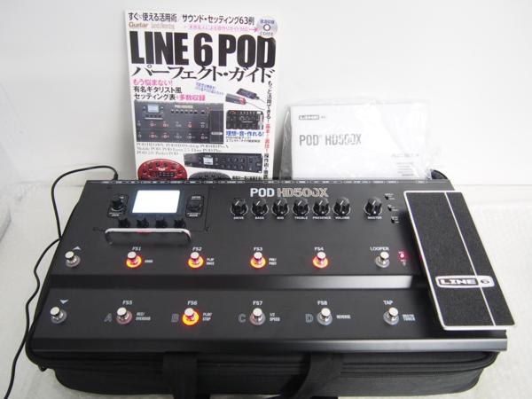 高額買取実施中!!】LINE6 マルチエフェクター POD HD500 | 楽器買取