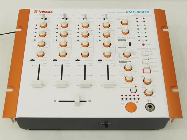Vestax VMC-004FX DJミキサー ホワイト