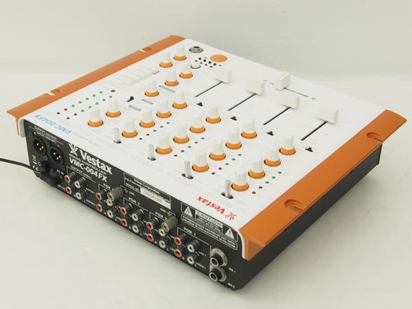 音出確認済•純正アダプター付】VESTAX VMC-004 dj ミキサー 音出確認済