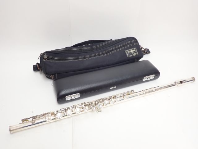 Yamaha YFL-514 シルバー フルート C管 本体 ハードケース YAMAHA