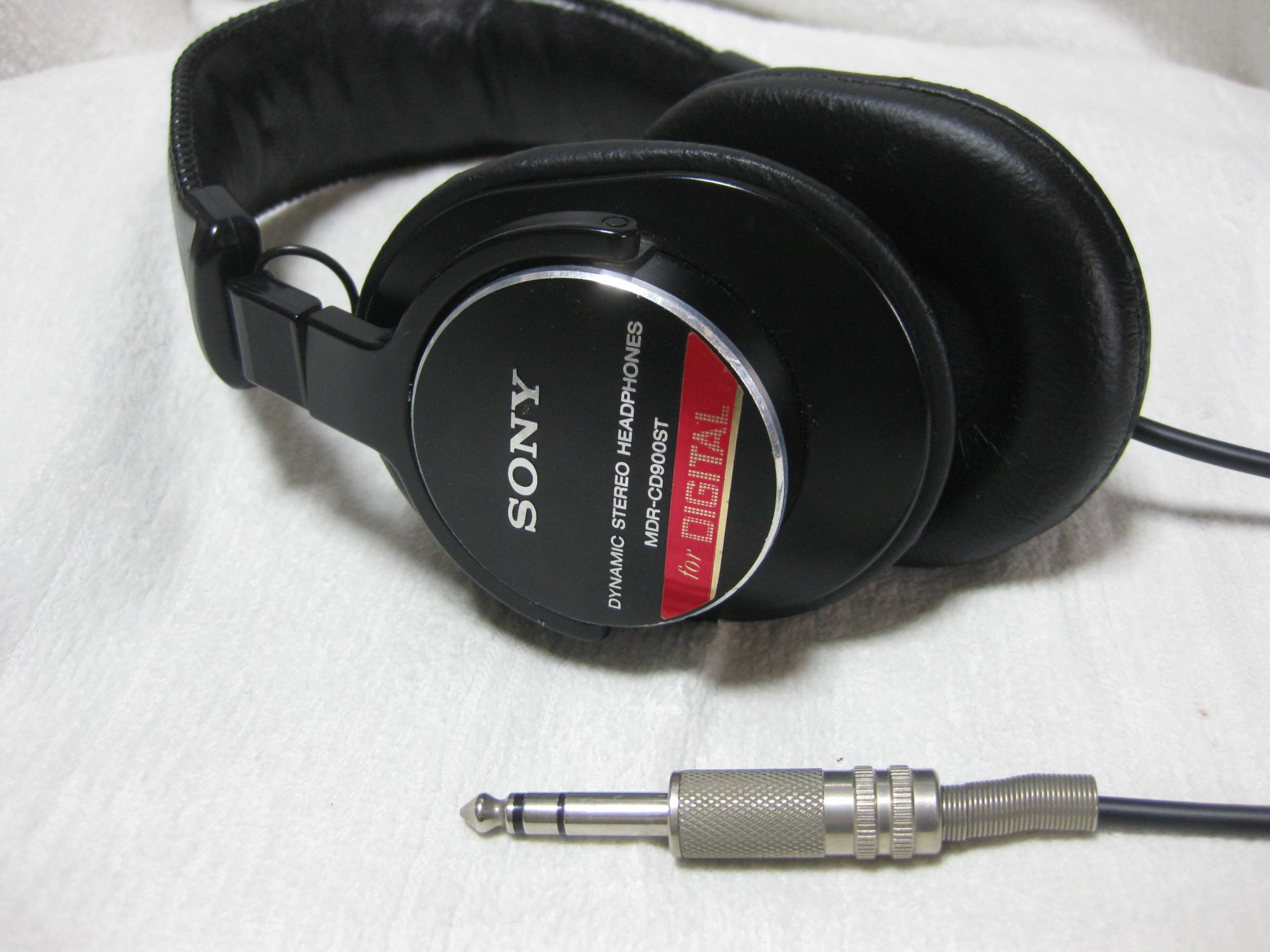 MDR-CD900ST フルテックロジウムメッキ ハイエンドプラグ ModifySONYの
