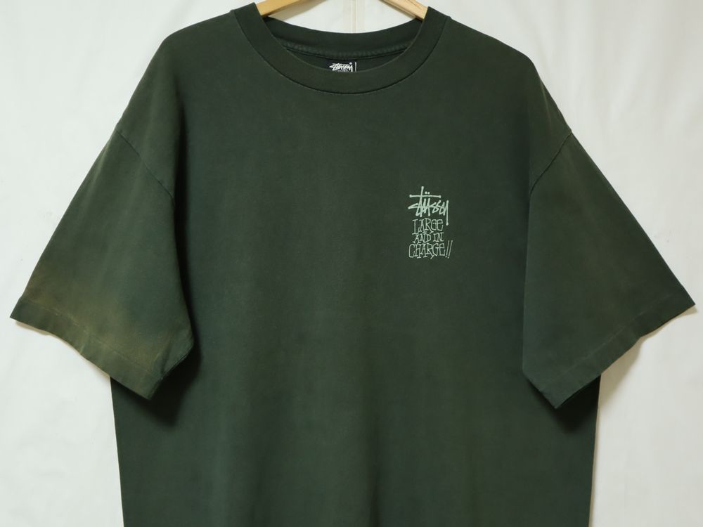 80s USA製 OLD STUSSY ビンテージ オールド ステューシー 両面プリント