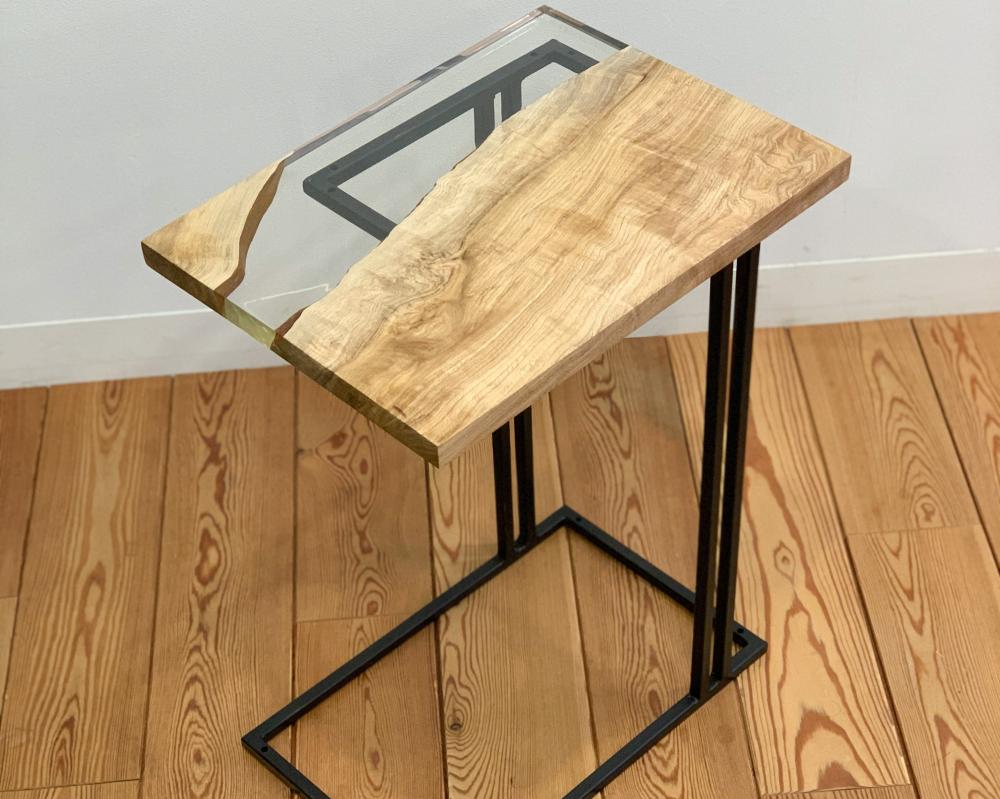 レジンテーブル サイドテーブル 脚付き 38cm 楽天市場】【レジン