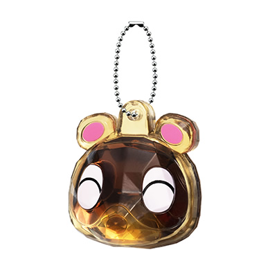 とびだせ どうぶつの森 村のキラキラクリスタルマスコッ卜｜ガシャポン