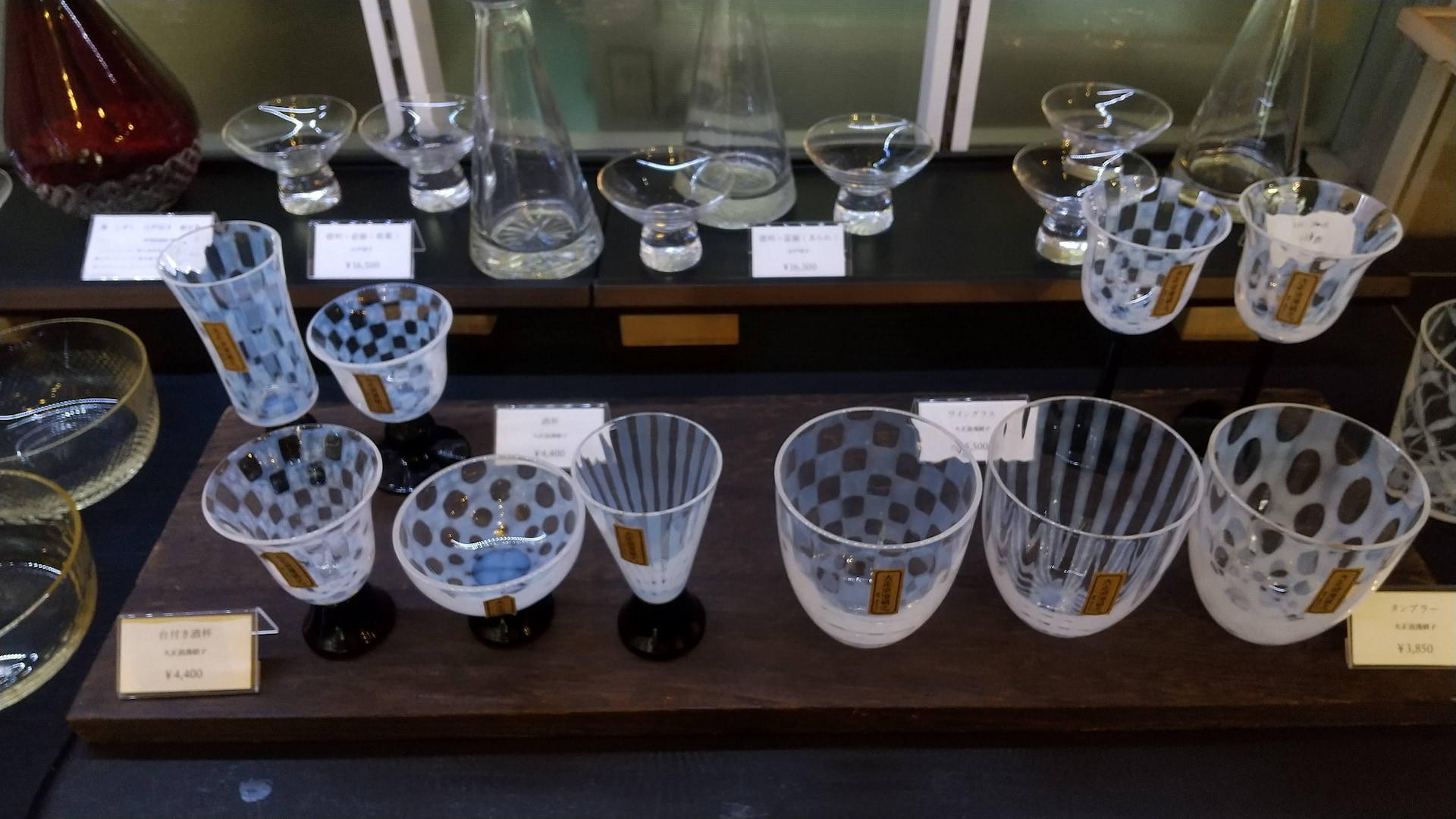 大正ガラス昭和レトロウランガラスレトロガラス戦前糸巻文和ガラス