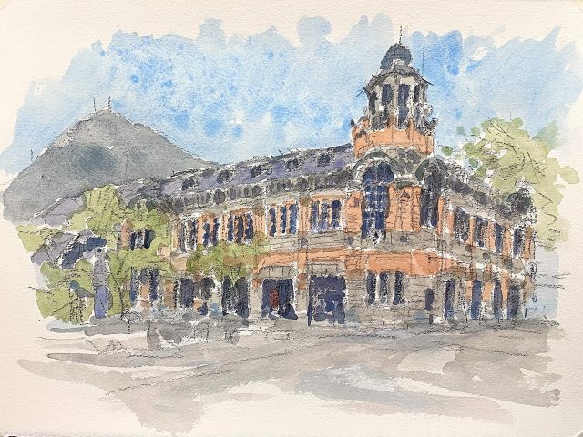 町並彩歩～伊藤 隆のスケッチ～ 日本各地の風景（九州地方）