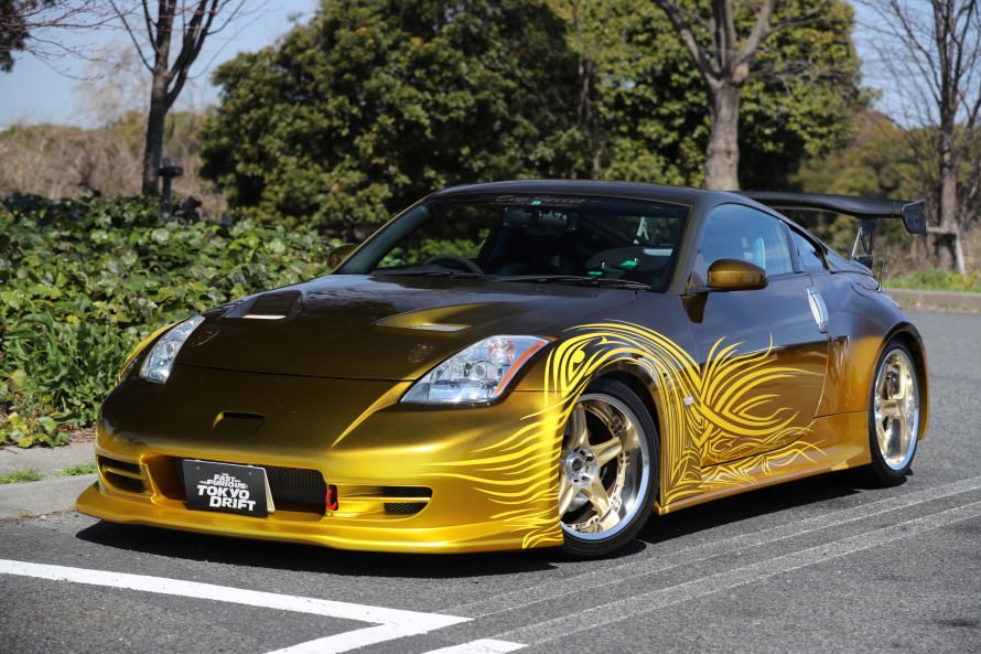 ワイルドスピード フェアレディZ 350z 金色