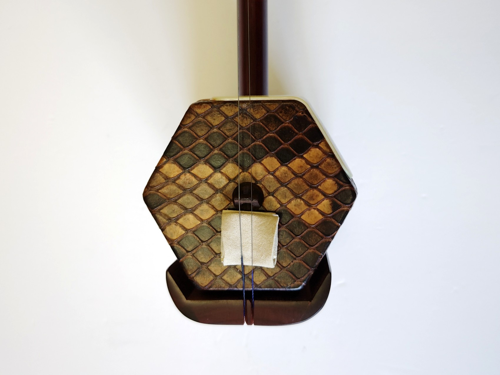 赤茶色 二胡 2本弦 八角形 赤茶色 二胡 2本弦 八角形