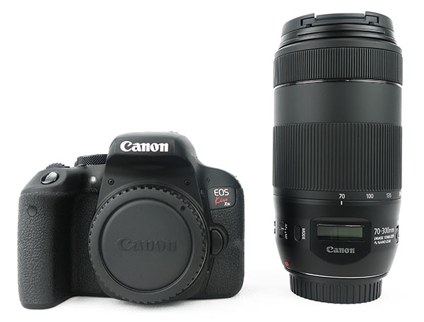 一眼レフ カメラ CANON EOS Kiss X9i望遠レンズセット キヤノン 一眼