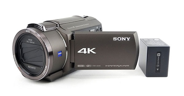 SONY 4K対応ビデオカメラ FDR-AX60 ブラック | カメラのお試し
