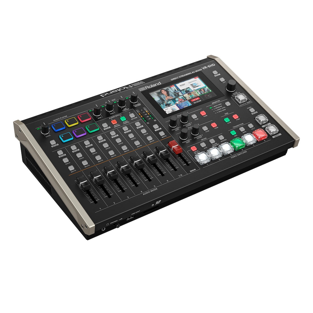 Roland VR-6HD - All-In-One Direct Streaming AV Mixer