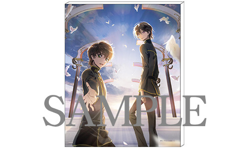 コードギアス 3点セット キャンバス アートボード 複製原画 コード