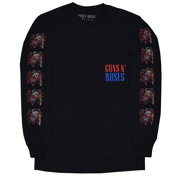 GUNS N' ROSES Live In London ロングスリーブ Tシャツ | GEEKHEAD