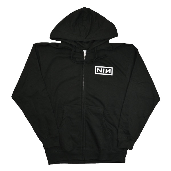 NINE INCH NAILS Logo ZIP フード パーカー | GEEKHEAD